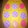 Easter Tic-Tac-Toe - sticker board