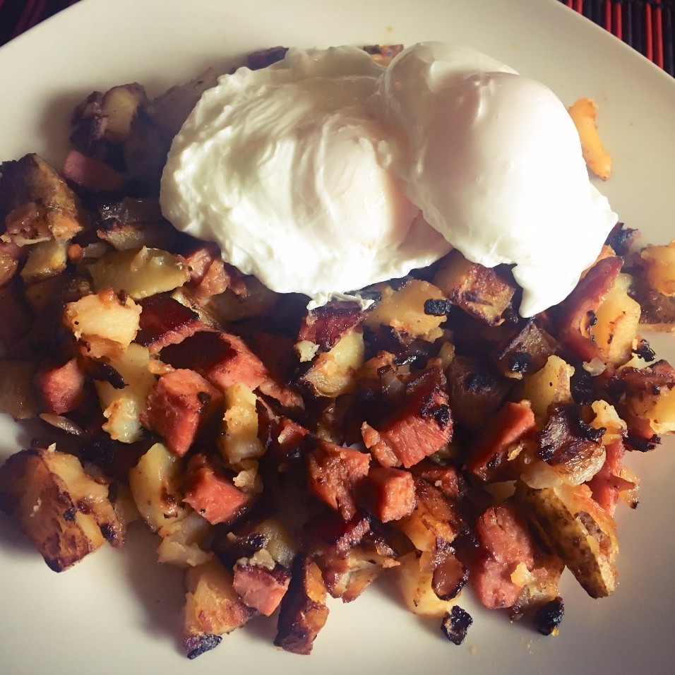 Corned Beef Hash and Egg Breakfast Recipe ThriftyFun