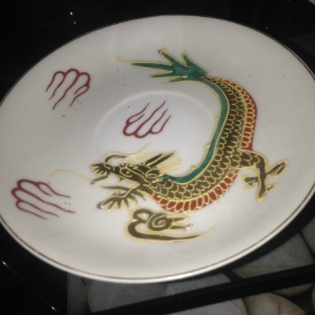 Information and Value of Dragon Motif Tea Service