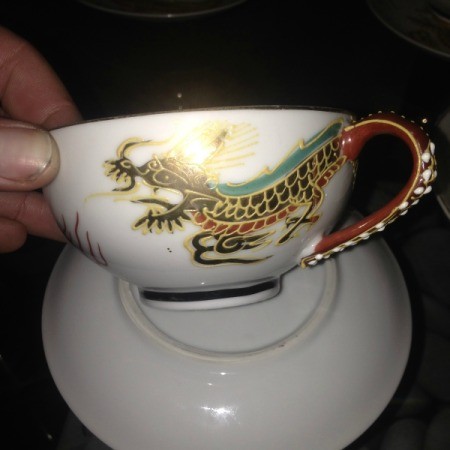 Information and Value of Dragon Motif Tea Service