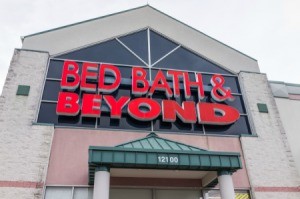 The front of a Bed Bath & Beyond store.