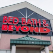 The front of a Bed Bath & Beyond store.