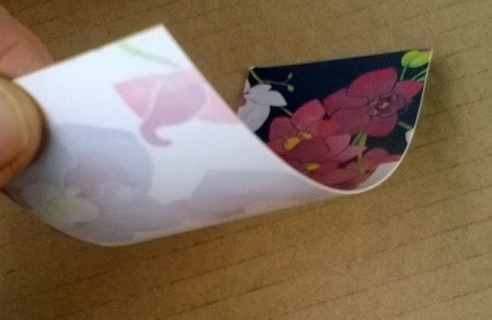Card and Lace Bookmark - cut out a rectangle