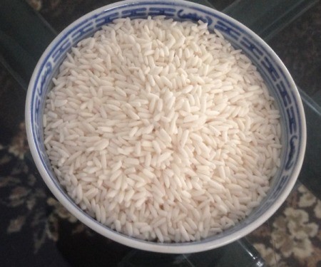 Sweet rice in bowl.