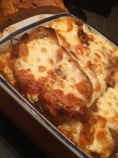 Using Leftover Corned Beef Broth for French Onion Soup | ThriftyFun