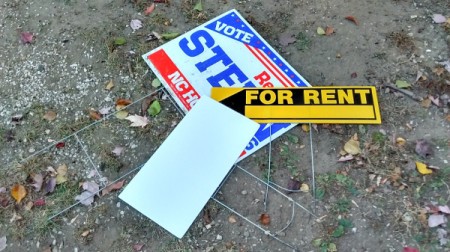 Recycled Yard Signs