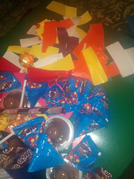 DIY Piñata - fill with candy and confetti