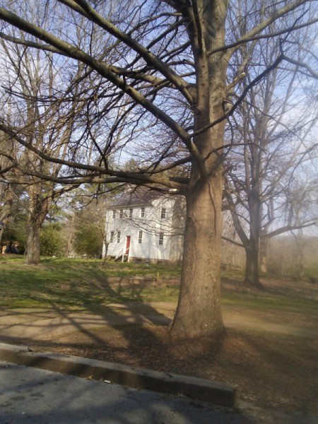 A view of the Carter Mansion in Tennessee.