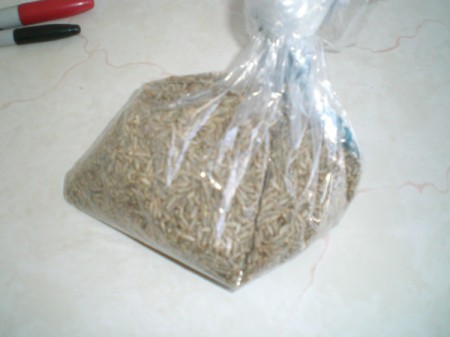 Grow Grass Hair for Project or Pets - bag of rye seeds