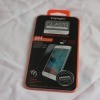 A tempered glass screen protector for a smartphone.