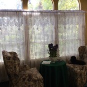 Living Room Curtain Advice - lace curtains