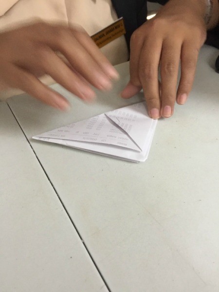 Folded Paper Box - both sides folded