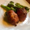 meatballs and broccoli on plate