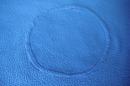 Removing Sleeves from a Snuggle - round stitching