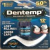 A picture of a package of Dentemp dental repair medication.