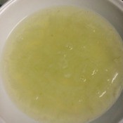 Hot Aloe Drink in cup