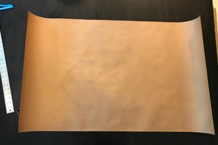 Fabric Cover for Baby Gate - paper template for panels