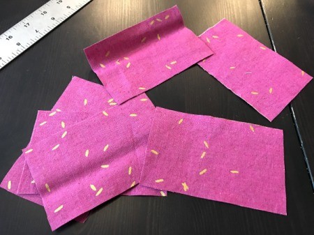 Fabric Cover for Baby Gate - cut out tabs