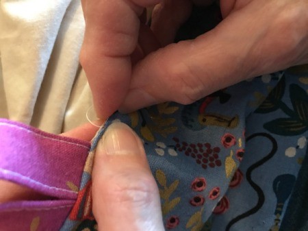 Fabric Cover for Baby Gate - sew closed