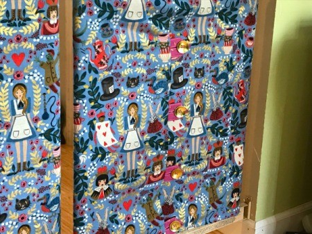 Fabric Cover for Baby Gate - small panel