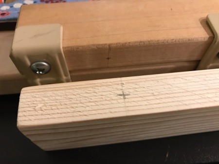 Fabric Cover for Baby Gate - cut wood length of panels