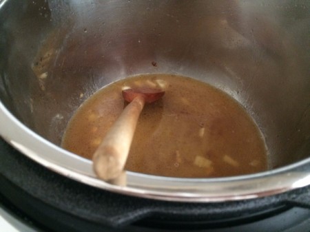 losening chicken remnants