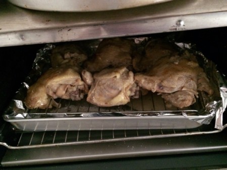 chicken thighs in oven