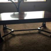 Value of a Mersman Mahogany Coffee Table #8013