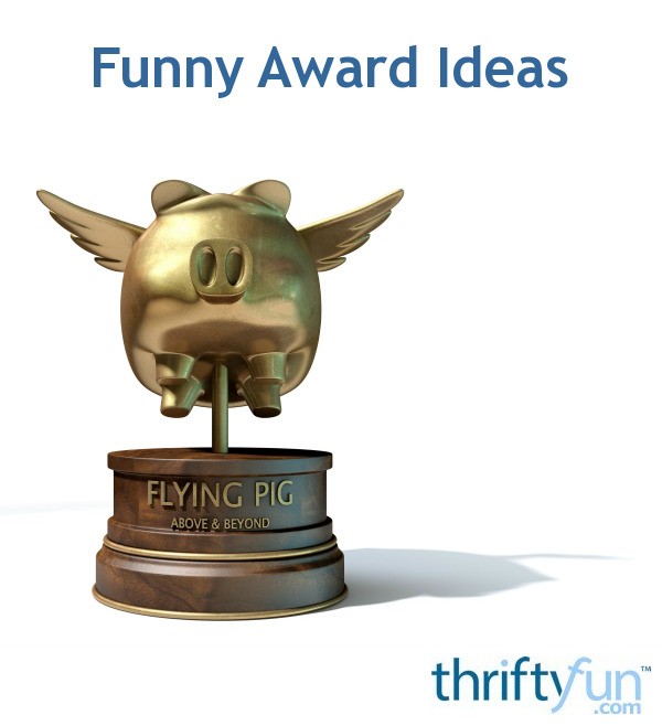 Funny Award Ideas | ThriftyFun