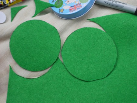 One Eyed Monster Badge - cut out