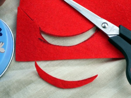 One Eyed Monster Badge - cut out mouth