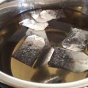 tea bags in pressure cooker