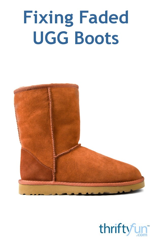 how to restore ugg boots
