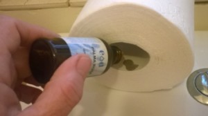 Essential Oils to Freshen the Bathroom - adding a drop to the TP paper tube
