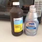 DIY Carpet Cleaner - Dawn and hydrogen peroxide