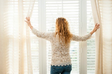 Hanging Curtains hanging curtains | thriftyfun Hanging Curtains hanging curtains | thriftyfun