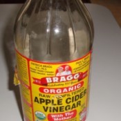 Is Apple Cider Vinegar Harmful  to Septic Tanks? - bottle of vinegar