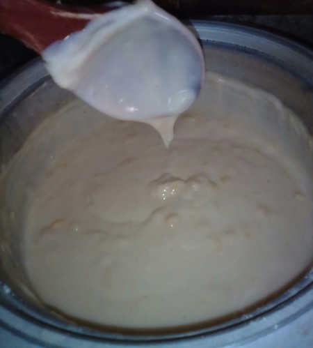 pudding becoming stickyudding