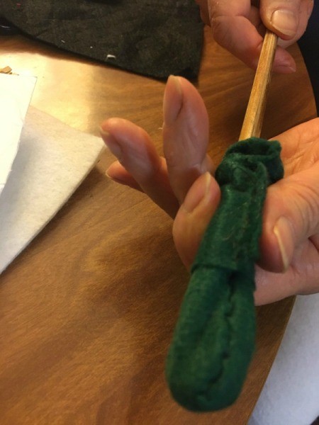 Sushi Plush Toy - turn the green felt right side out