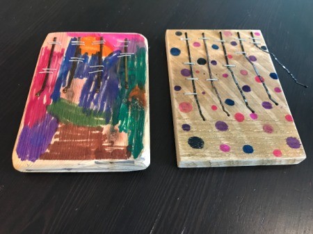 Bobby Pin Thumb Piano - original and new one