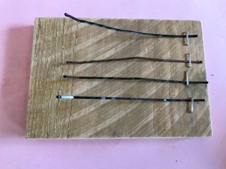 Bobby Pin Thumb Piano - fourth