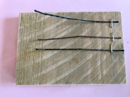 Bobby Pin Thumb Piano - adding a third