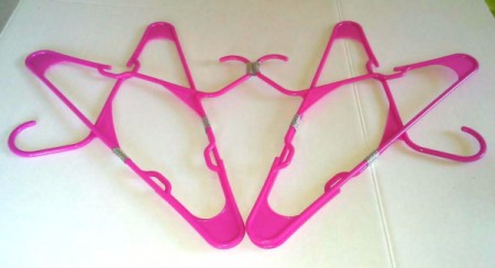 Clothes Hangers Wall Decoration - continue