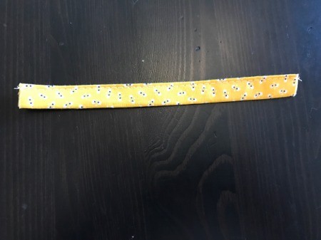 Fabric Chicken Doorstop - tie thread and trim