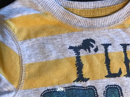 White Vinegar for Removing Sticker Residue from Clothing - check to make sure all of the sticker residue is gone then launder as usual