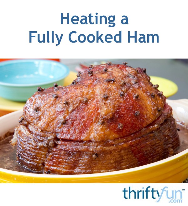 Heating A Fully Cooked Ham Thriftyfun,Veggie Burger Patty