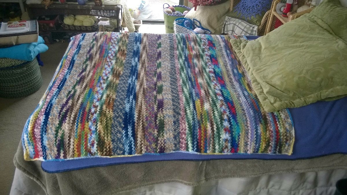 Recycled Yarn Afghan ThriftyFun