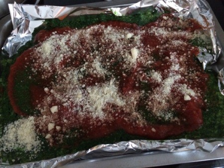 Spinach Bake with Parmesan