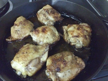Balsamic Chicken in pan