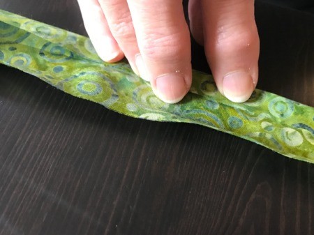 Clothespin Apron - fold in the sides to the center